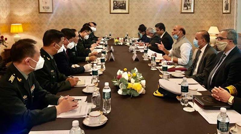Rajnath Singh meets Chinese counterpart in Russia amid border tensions