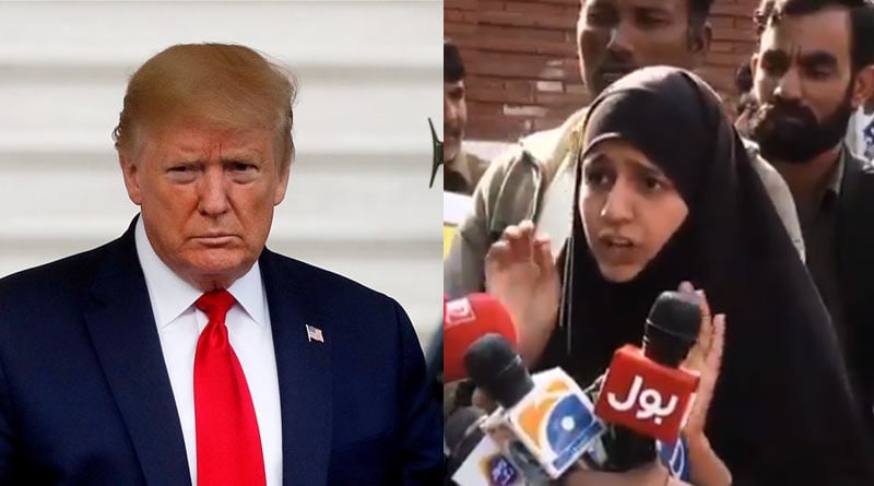 Pakistani woman claims US President Donald Trump is her father