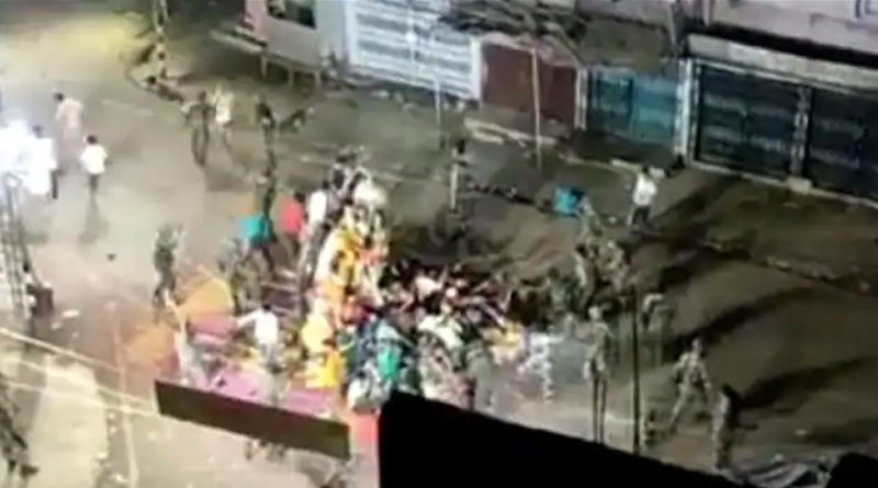 Man Killed, Many Hurt In Firing During Idol Immersion In Bihar's Munger । Sangbad Pratidin
