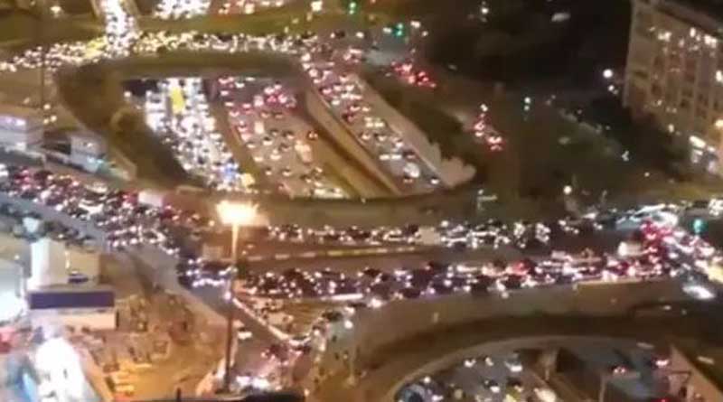 700-km long traffic jam as people in Paris flee France ahead of coronavirus lockdown | Sangbad Pratidin