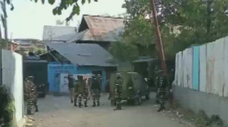 2 militants have been killed in a brief gunfight in Pulwama। Sangbad Pratidin