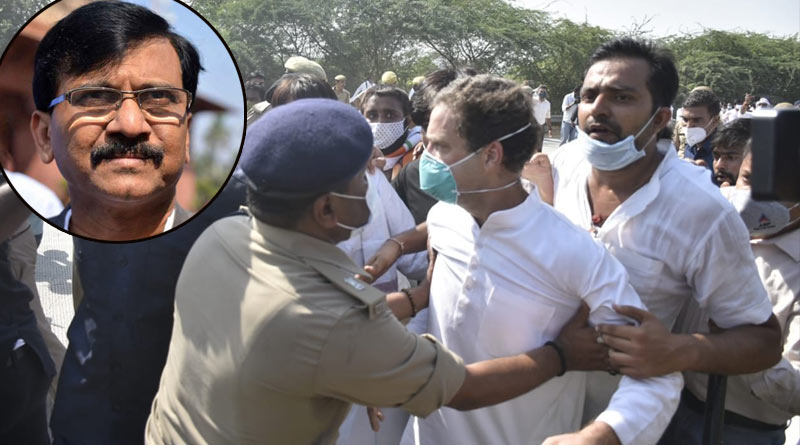 রাহুলের সঙ্গে পুলিশের আচরণ গণতন্ত্রের গণধর্ষণের সমান! সঞ্জয় রাউতের মন্তব্যে বিতর্ক