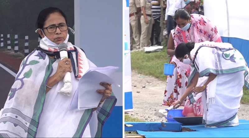 ‘টেন্ডার না পেয়ে কাজে বাধা দিলে কড়া শাস্তি’, শিলিগুড়িতে ‘পথশ্রী’র সূচনায় হুঁশিয়ারি মমতার