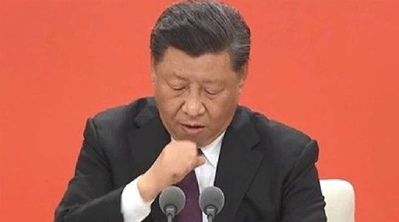 Chinese President Xi Jinping's coughing during live speech raises eyebrows | Sangbad Pratidin‌‌