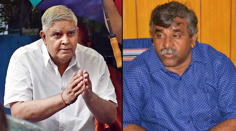 Jitendra Tiwari attacks Governor Jagdeep Dhankhar | Sangbad Pratidin