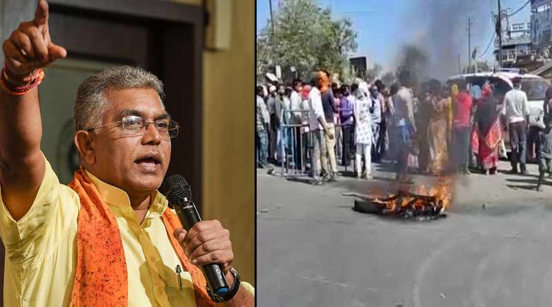 ‘তৃণমূলের ক্যাডারের মতো আচরণ করছে পুলিশ’, মল্লারপুর কাণ্ডে তোপ দিলীপের