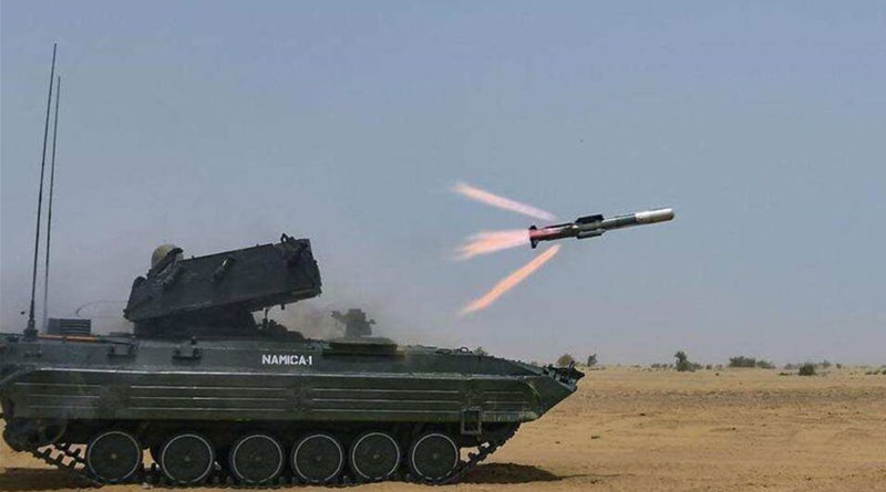 India test fires Nag anti-tank guided missile with a warhead | Sangbad Pratidin