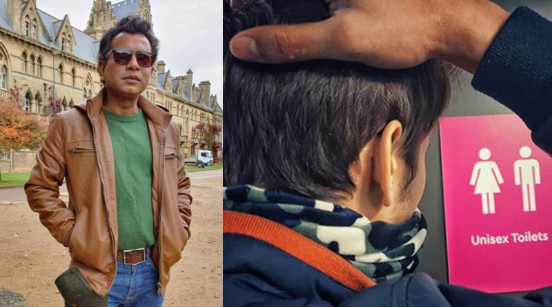 লন্ডনের শৌচালয় দেখে মাথায় হাত রুদ্রনীলের! ব্যাপারটা কী?