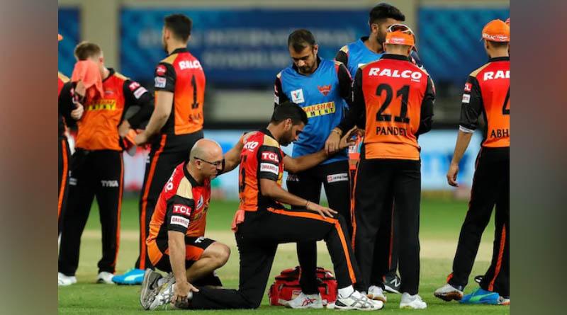 হায়দরাবাদ শিবিরে বড় ধাক্কা, এবারের আইপিএল থেকে ছিটকে গেলেন ভুবি