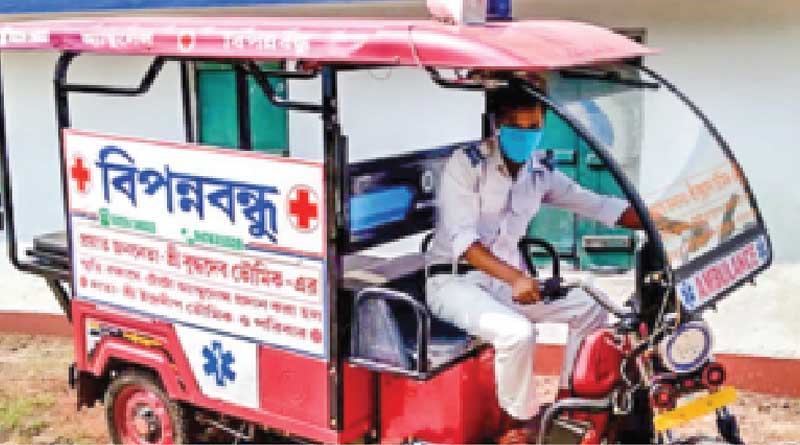 West Bengal news: Toto Ambulance service available at Mohisadol in Medidnipur | Sangbad Pratidin