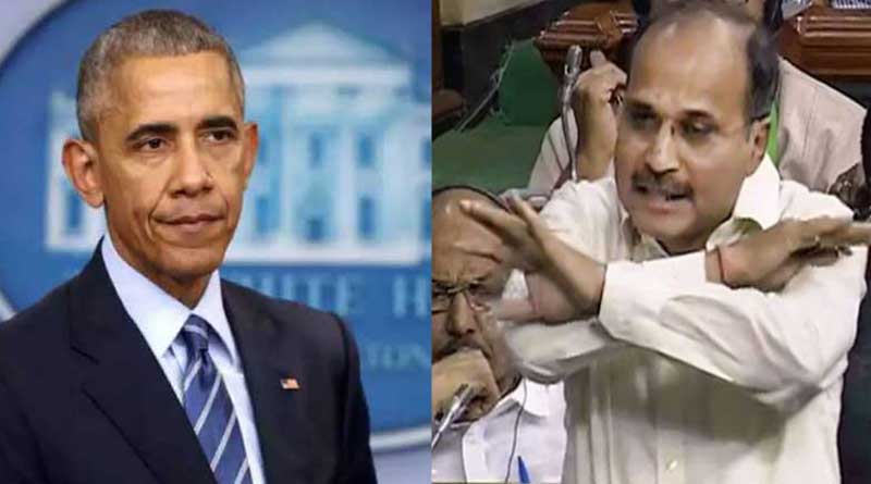 Adhir Chowdhury slams Obama's 'churlish comments' on Rahul Gandhi, urges him to interact on any relevant issue | Sangbad Pratidin