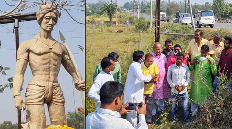 বিতর্কের মাঝে এবার বাঁকুড়ায় বিরসা মুন্ডার প্রকৃত মূর্তি তৈরির ঘোষণা তৃণমূলের