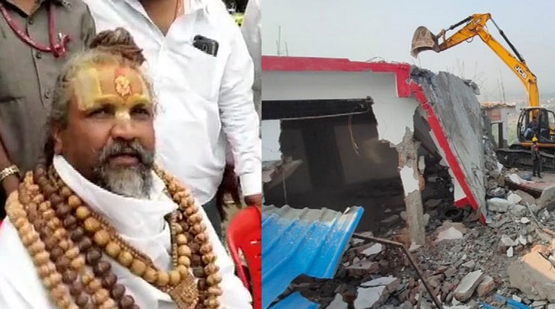Computer Baba's Indore Ashram demolished। Sangbad Pratidin