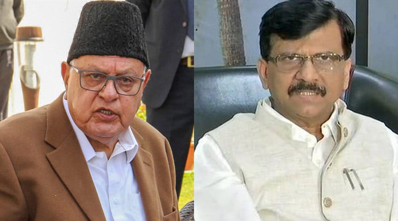 Farooq Abdullah can go to Pakistan and implement Article 370 there: Sanjay Raut । Sangbad Pratidin