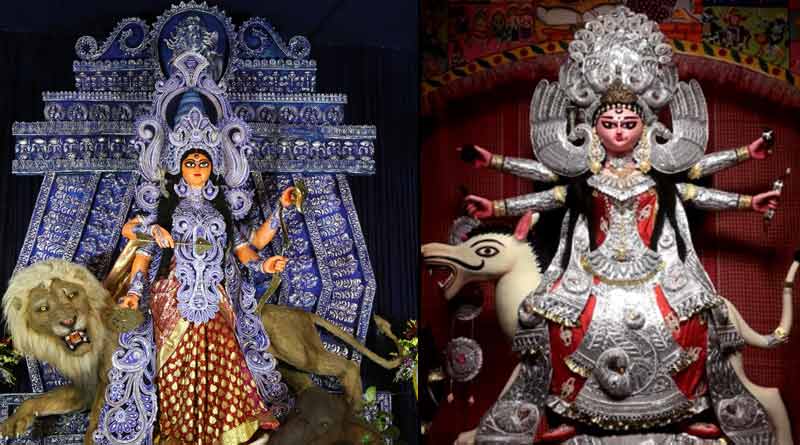 করোনা কালে বাড়িতে বসেই জগদ্ধাত্রী দর্শন, দেখুন চন্দননগর ও কৃষ্ণনগরের প্রতিমার ছবি