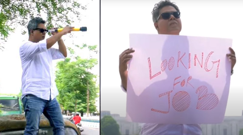 করোনা কালে কলকাতার রাস্তায় রাস্তায় ঘুরে ‘Job’ খুঁজছেন মীর! ব্যাপারটা কী?
