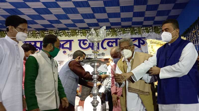 অব্যাহত দলবদলের জল্পনা, মন্ত্রিত্ব ত্যাগের পর প্রথম সভায় কী বললেন শুভেন্দু?