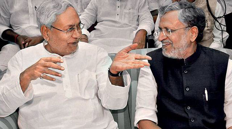 Nitish Kumar's party on verge of split, says Sushil Modi | Sangbad Pratidin