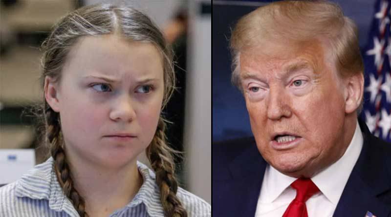 Greta Thunberg attacks on twitter Donald Trump for his whimsical act after trailing at Election| Sangbad Pratidin