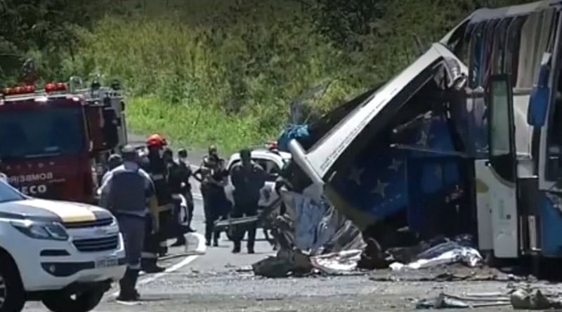 At Least 40 Killed In Bus Crash In Brazil । Sangbad Pratidin