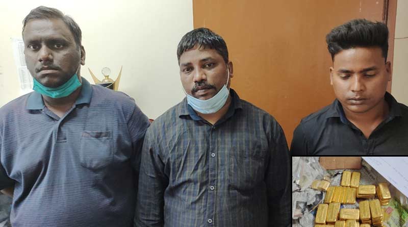 বেল্টে লুকিয়ে সোনা পাচারের ছক বানচাল, ২২ কেজি সোনার বিস্কুট-সহ গ্রেপ্তার ৩