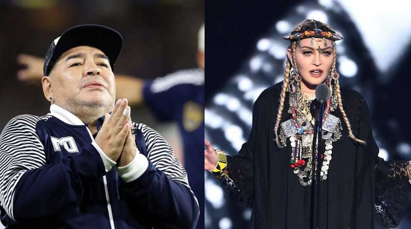 Bangla News of Diego Maradona: Cofused fans pay tribute to Madonna on Twitter instead of Legendary Footballer | Sangbad Pratidin