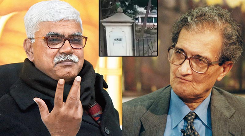 Amartya Sen slams VC of Vishva Bharati on land issue| Sangbad Pratidin
