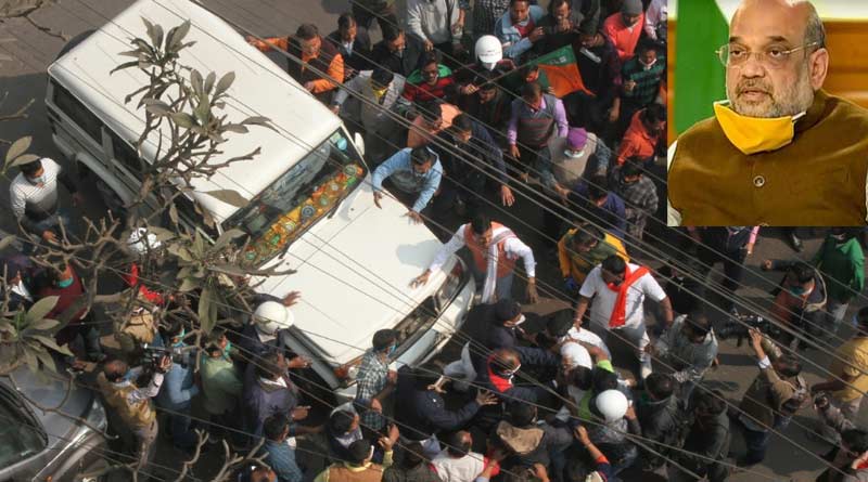 হেস্টিংসে বিজেপি সাংসদের গাড়িতে হামলা, নালিশ শুনেই রিপোর্ট তলব অমিত শাহর