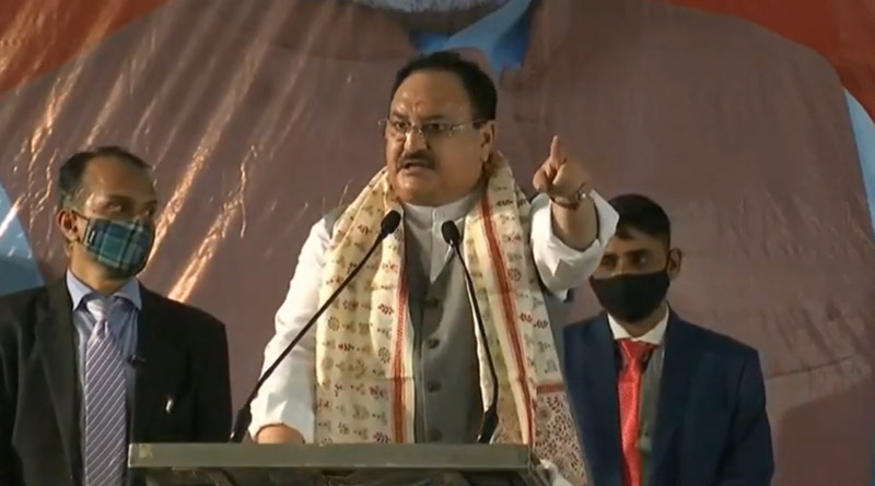 ‘স্রেফ মা দুর্গার কৃপায় সভায় পৌঁছতে পেরেছি’, হামলা নিয়ে তৃণমূলকে দুষলেন নাড্ডা