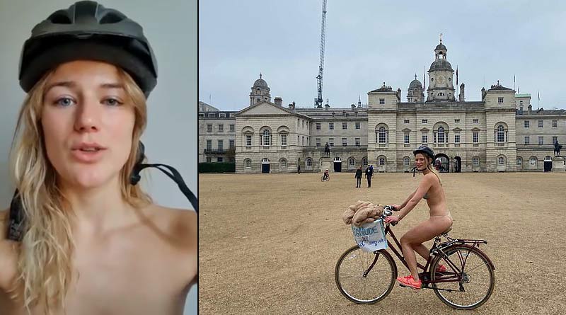 Bangla news of Kerri Barnes, who cycles through London in unique way to raise money for Mind | Sangbad Pratidin