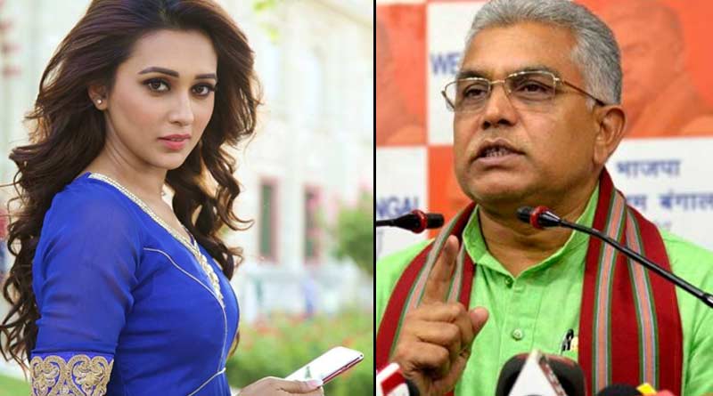 মুখ্যমন্ত্রীকে অশালীন গালিগালাজ, দিলীপ ঘোষকে তোপ মিমির