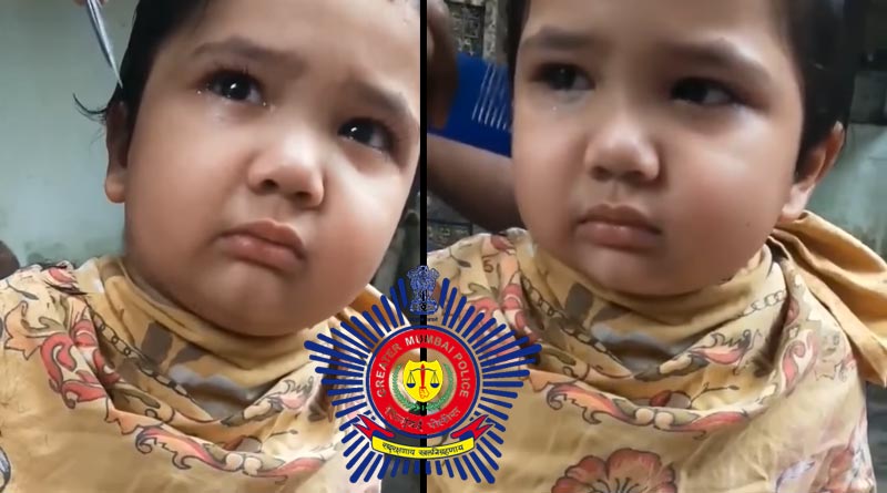 Mumbai Police uses viral post of kid who scolded barber | Sangbad Pratidin