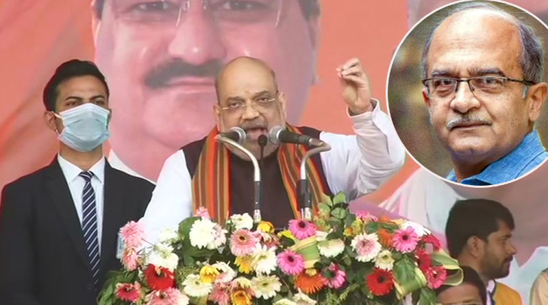 ‘মেদিনীপুরে মাস্ক, শারীরিক দূরত্ব ছাড়াই জনসভা’, শাহকে তোপ প্রশান্ত ভূষণের