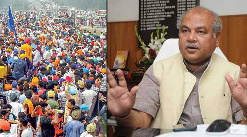 'Invisible force' derailing talks, doesn't want farmers' agitation to end says Narendra Singh Tomar | Sangbad Pratidin