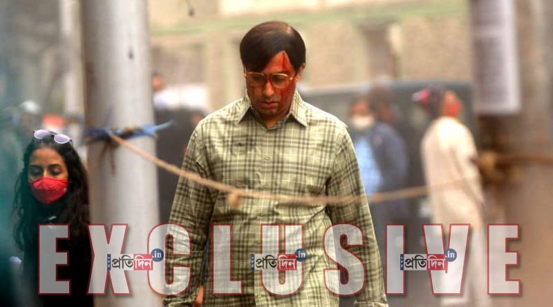 Abhishek in Bob Biswas Shooting