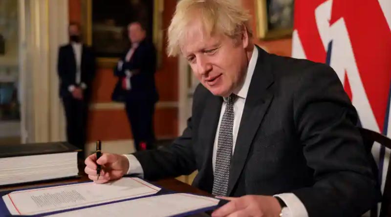 Boris Johnson's post-Brexit trade deal passes into UK law | Sangbad Pratidin