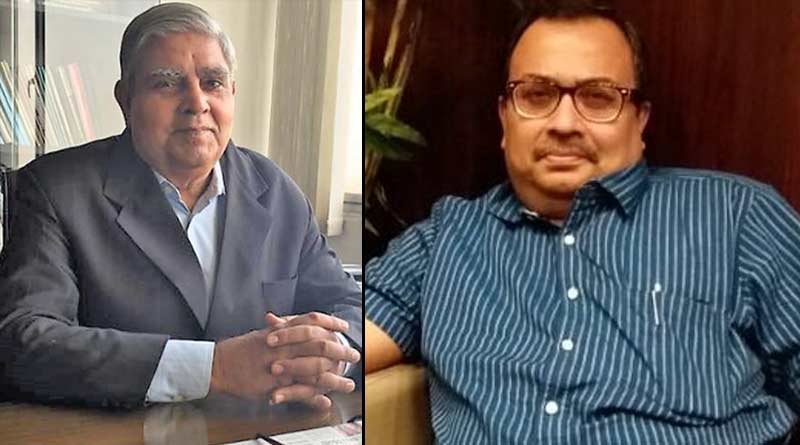 Guv Jagdeep Dhankhar and TMC spokesperson Kunal Ghosh involved in comment and reply on the issue of Chancellor bill | Sangbad Pratidin