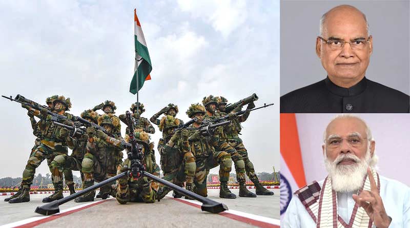 Army Day 2021: Indian Army paid 1000 martyrs, PM Modi and President Kovind remembers brave heart soldiers | Sangbad Pratidin