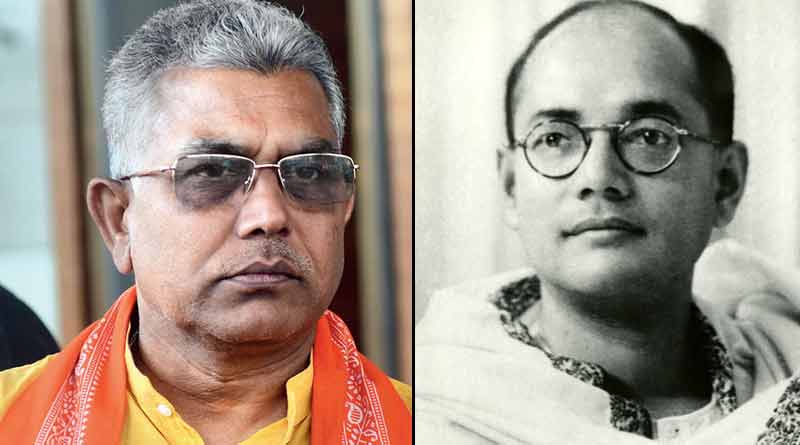 ‘নেতাজিকে নিয়ে রাজনীতি করবই, বাপের হিম্মত থাকলে আটকাক’, ফের বিতর্কিত মন্তব্য দিলীপের