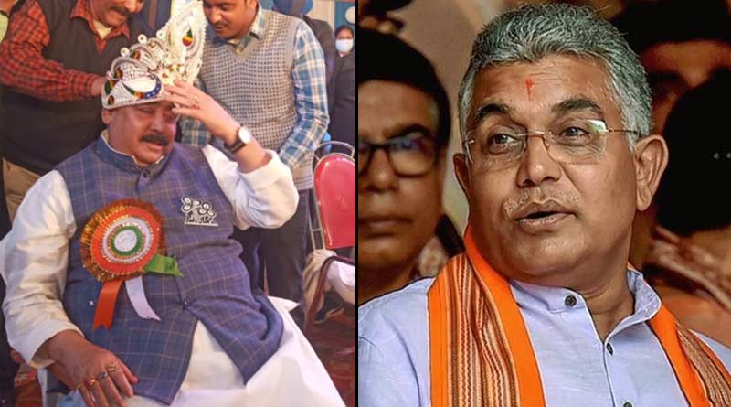 ‘রাজা-মন্ত্রী হওয়া যাবে না বুঝে মুকুট পরছেন’, ফের অনুব্রতকে নিশানা দিলীপের