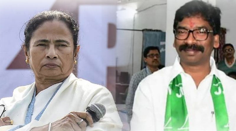 Mamata Banerjee attacks Hemant Soren over West Bengal poll pitch | Sangbad Pratidin