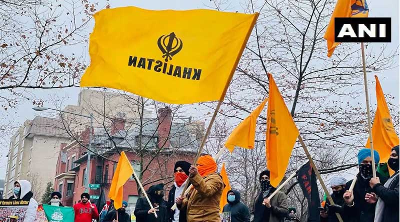 Khalistanis hold protests outside Indian embassy in Washington DC, Roam and Italy | Sangbad Pratidin