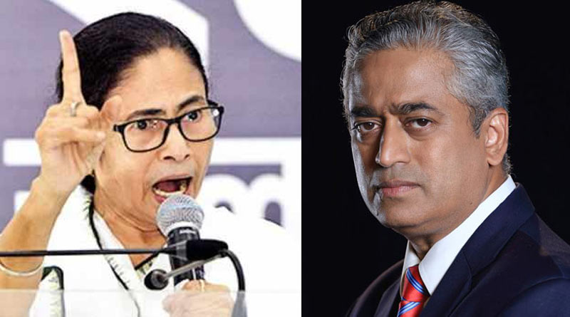 Mamata Banerjee supports journalist Rajdeep Sardesai and questions other media on their silence in tweet |SangbadPratidin