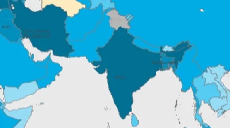 WHO’s colour-coded country map segregates Jammu and Kashmir, Ladakh from rest India | Sangbad Pratidin
