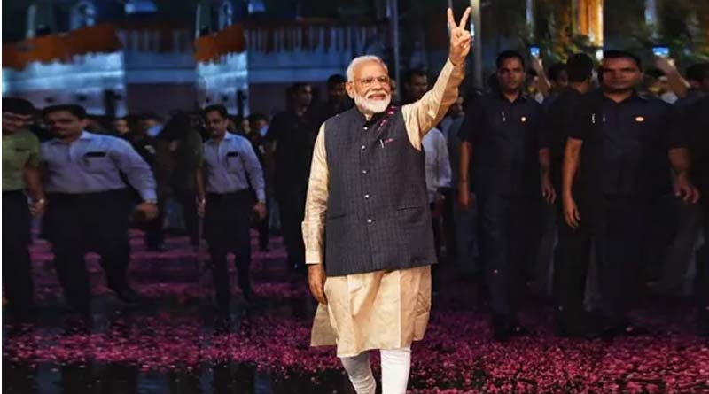 BJP's 20 day long Mega Event to thank PM Modi | Sangbad Pratidin