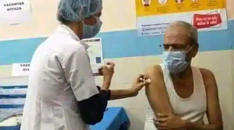 Shilbhadra Dutta takes covid vaccine ।Sangbad Pratidin