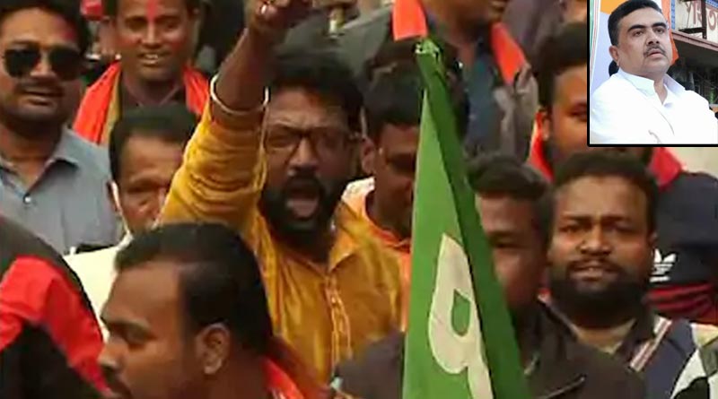 শুভেন্দু অধিকারীর চন্দননগরের মিছিলে ‘গোলি মারো’ স্লোগান, সমালোচনায় সরব তৃণমূল