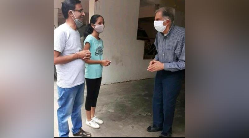 Ratan Tata Travelled To Pune To Visit A Former Employee Who Was Unwell | Sangbad Pratidin