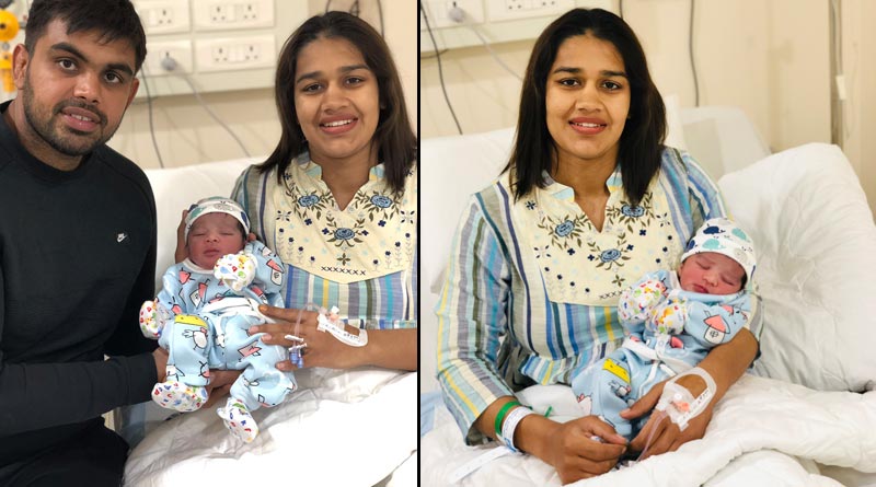 Bobita Phogat blessed with a baby boy today, she posted the pictures | Sangbad Pratidin