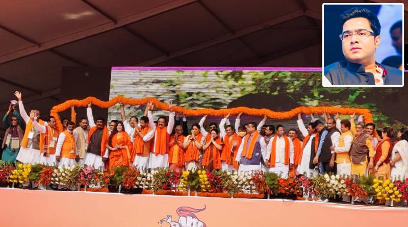 ডুমুরজলায় জাতীয় সংগীতের ‘অপমান’ বিজেপির, ভিডিও পোস্ট করে কটাক্ষ অভিষেকের